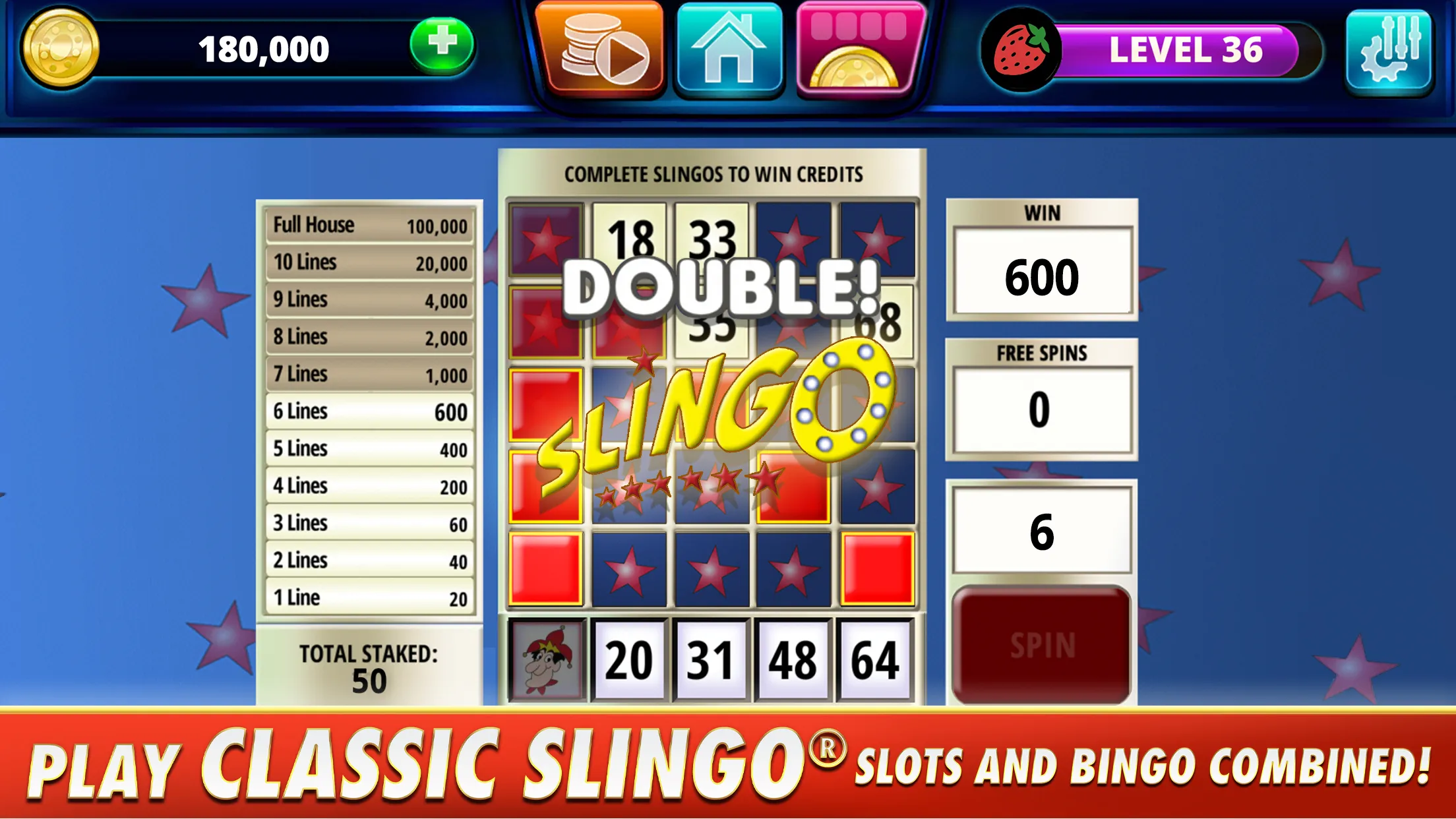 Slingo Arcade - Slots & Bingo | Indus Appstore | Screenshot