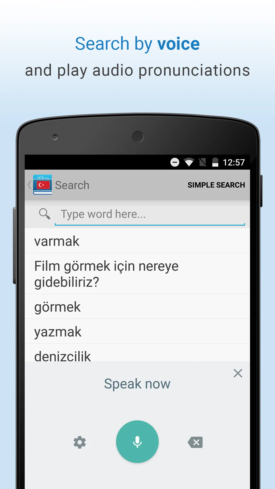 Turkish Dictionary & Thesaurus | Indus Appstore | Screenshot