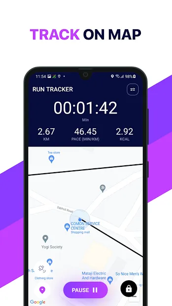 Running Tracker - Step Counter | Indus Appstore | Screenshot