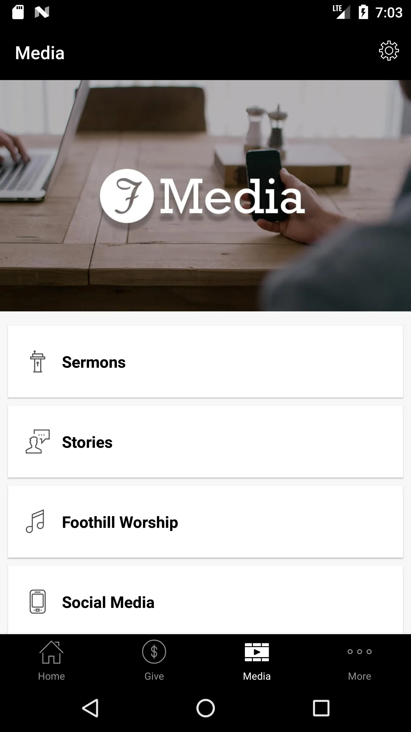 Foothill Church App | Indus Appstore | Screenshot