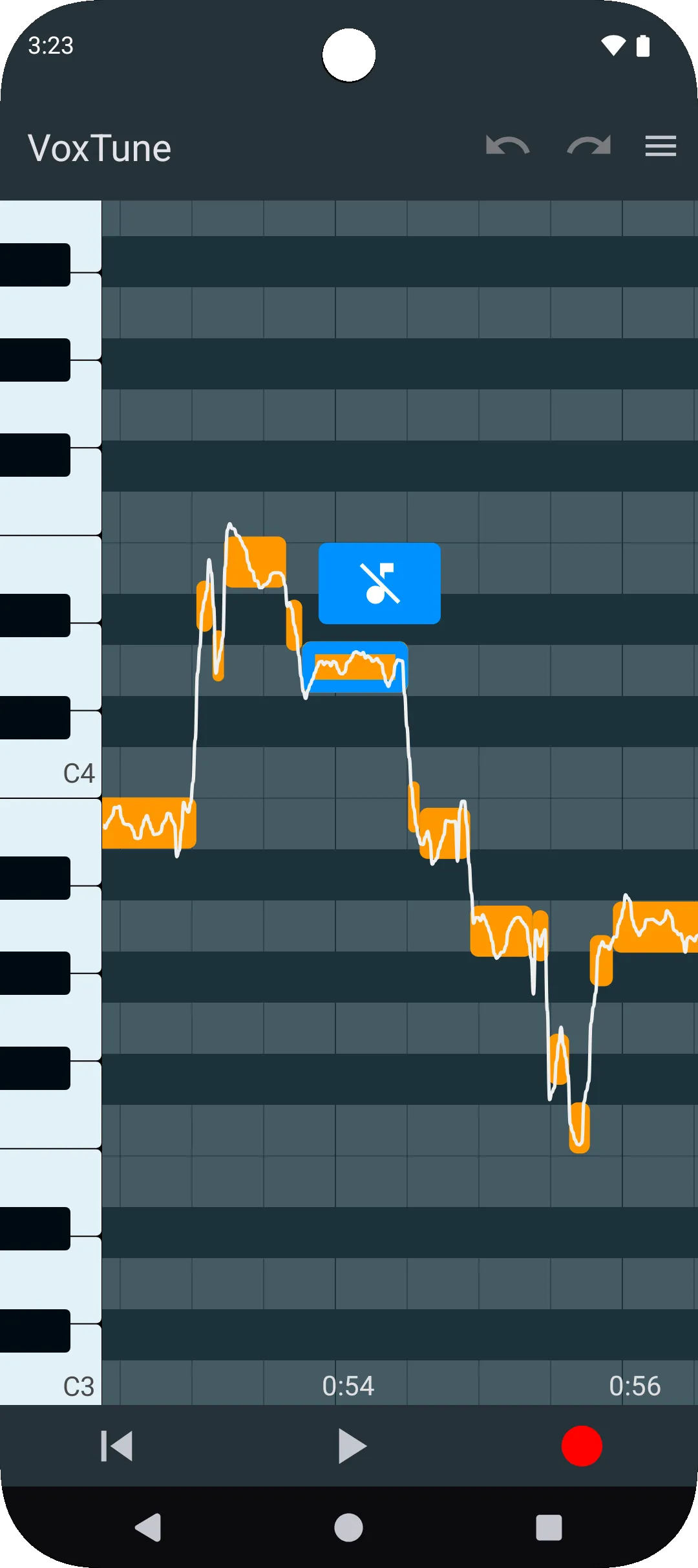 VoxTune - Vocal Pitch Tuner | Indus Appstore | Screenshot