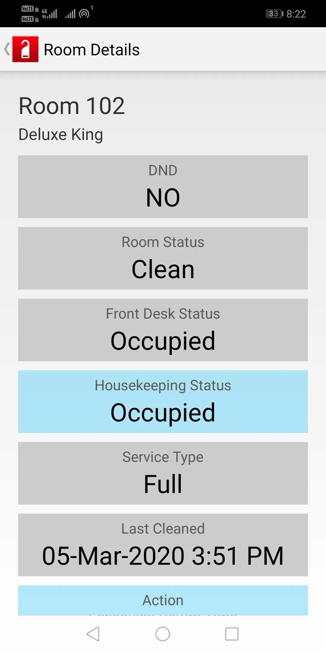 Infor HMS Housekeeper | Indus Appstore | Screenshot