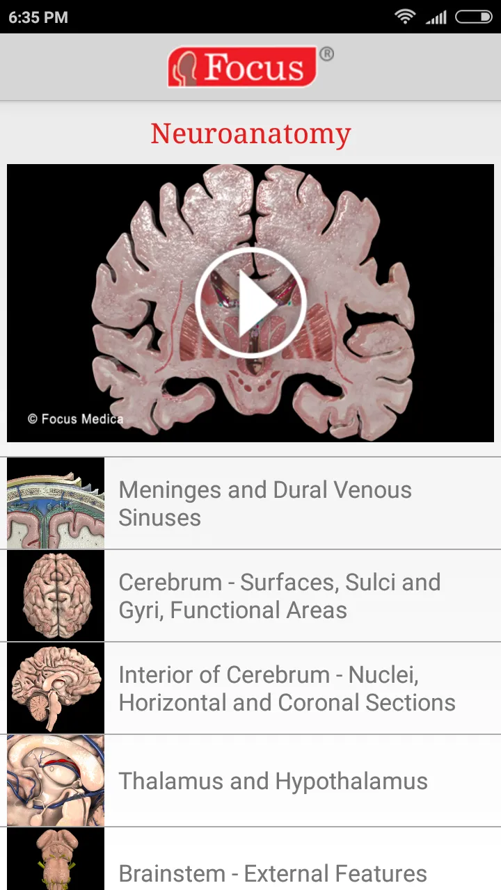 NEUROANATOMY - Digital Atlas | Indus Appstore | Screenshot