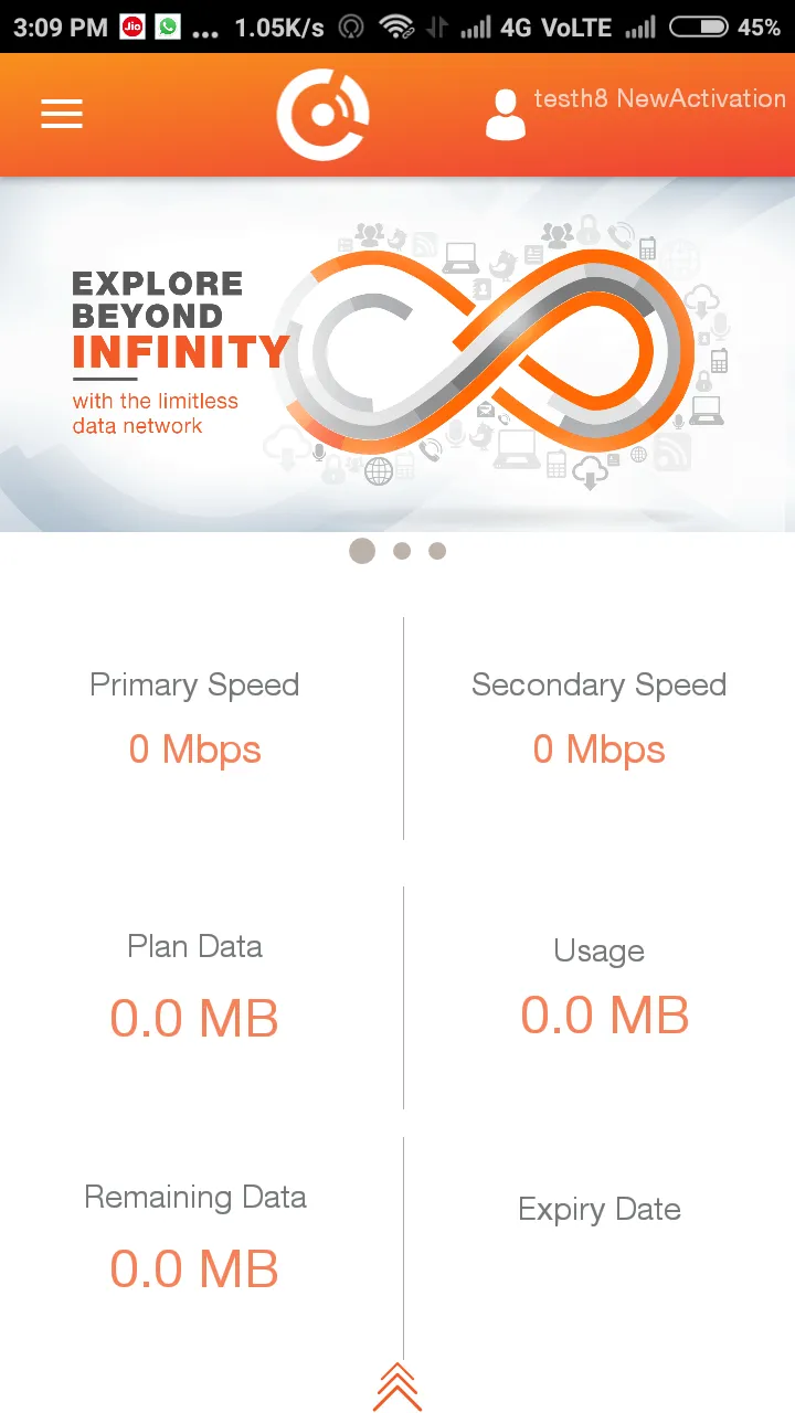 My Comway Broadband | Indus Appstore | Screenshot