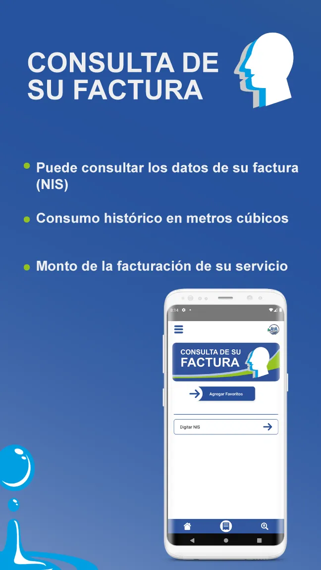 Servicios  AyA | Indus Appstore | Screenshot