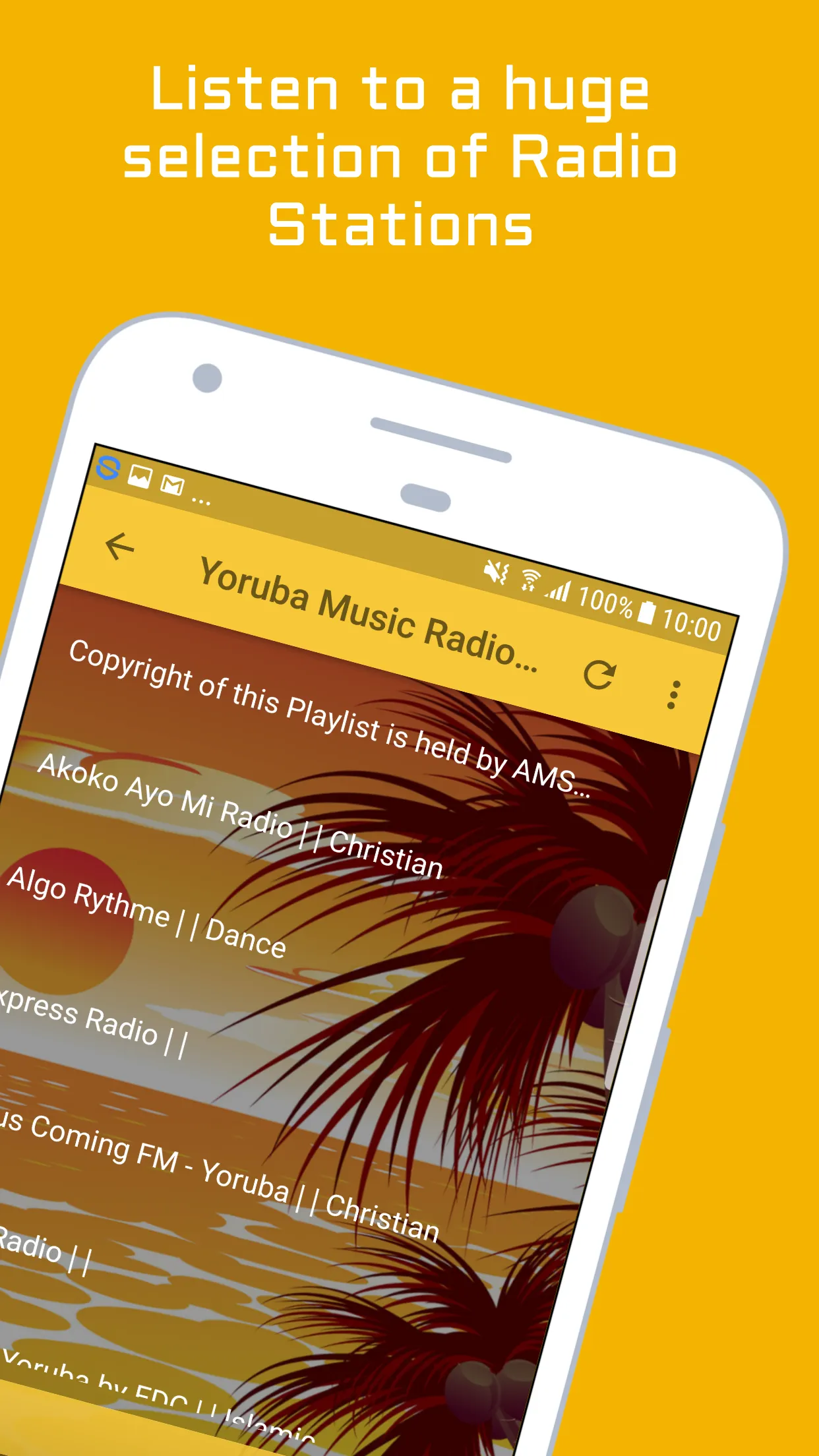 Yoruba Music Radio Stations | Indus Appstore | Screenshot