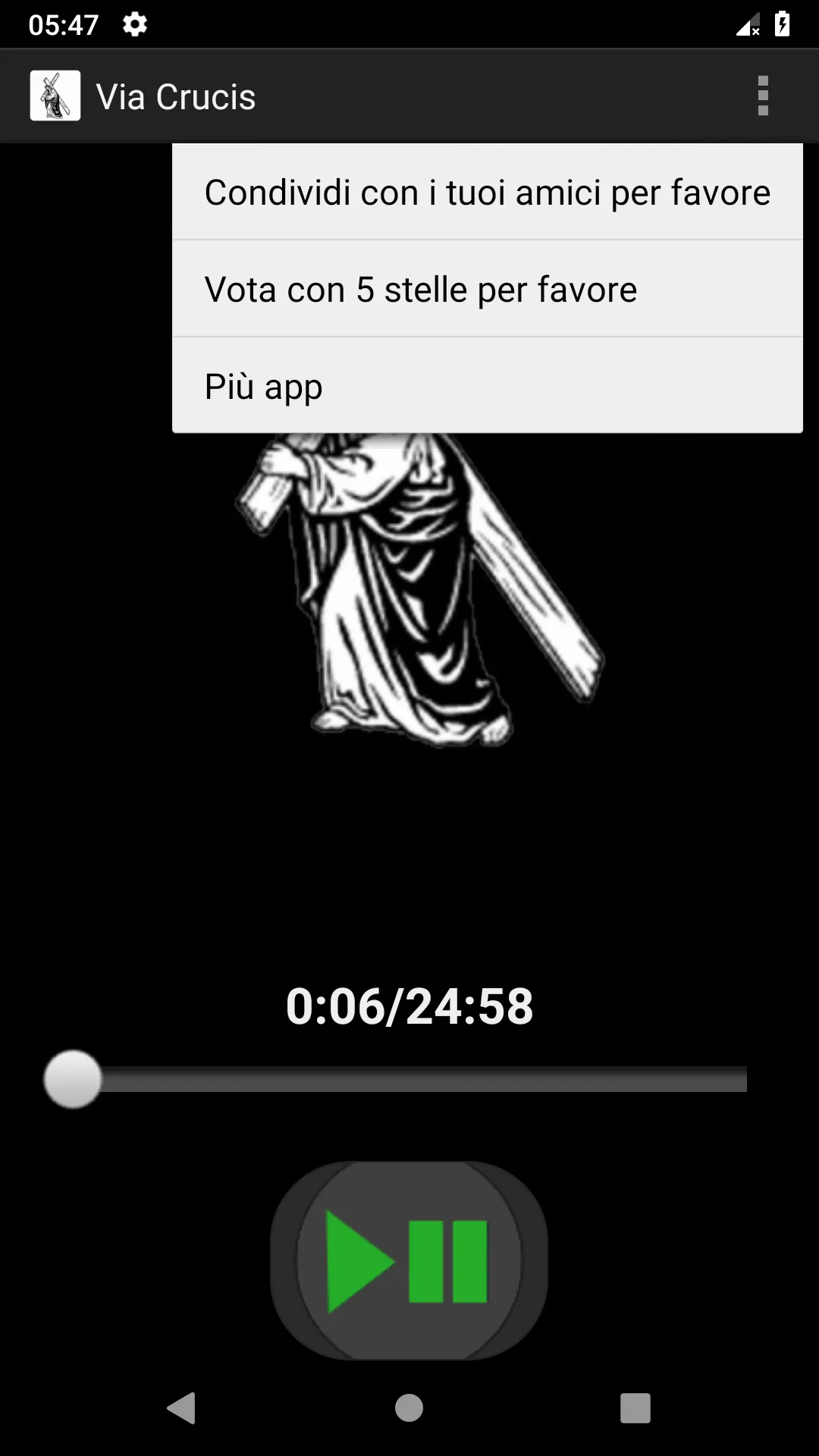 Stations of the Cross audio | Indus Appstore | Screenshot