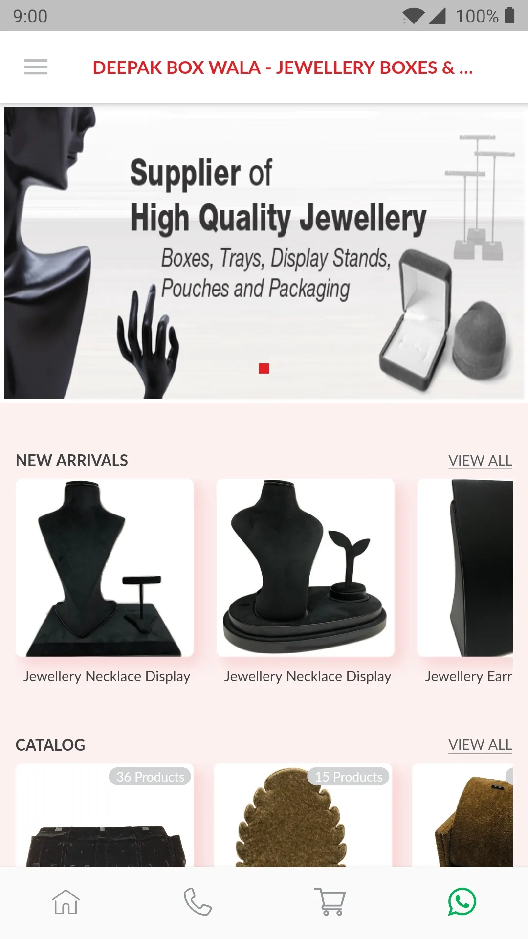 Deepak BoxWala - Jewellery Box | Indus Appstore | Screenshot