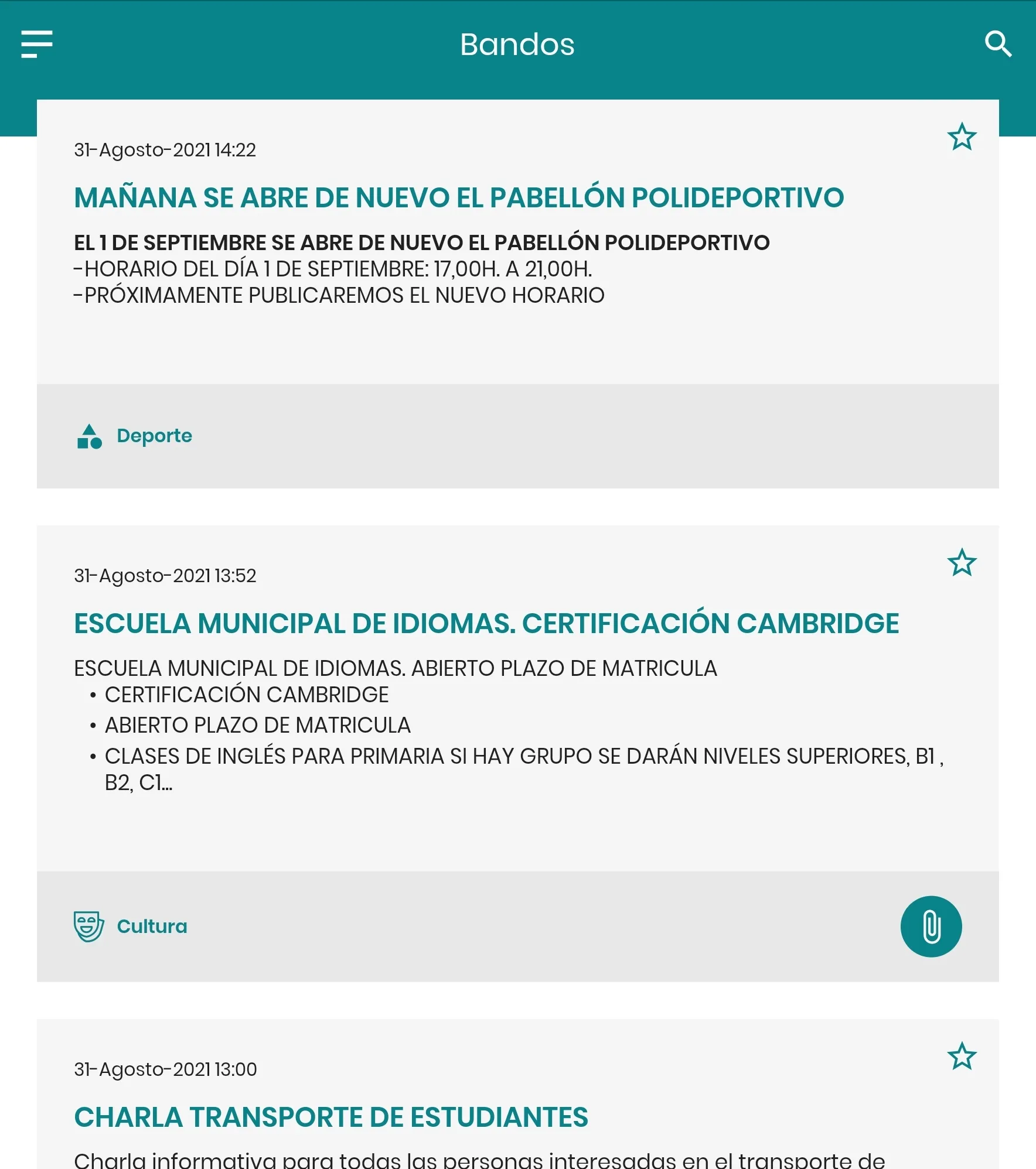 Alcolea de Calatrava Informa | Indus Appstore | Screenshot