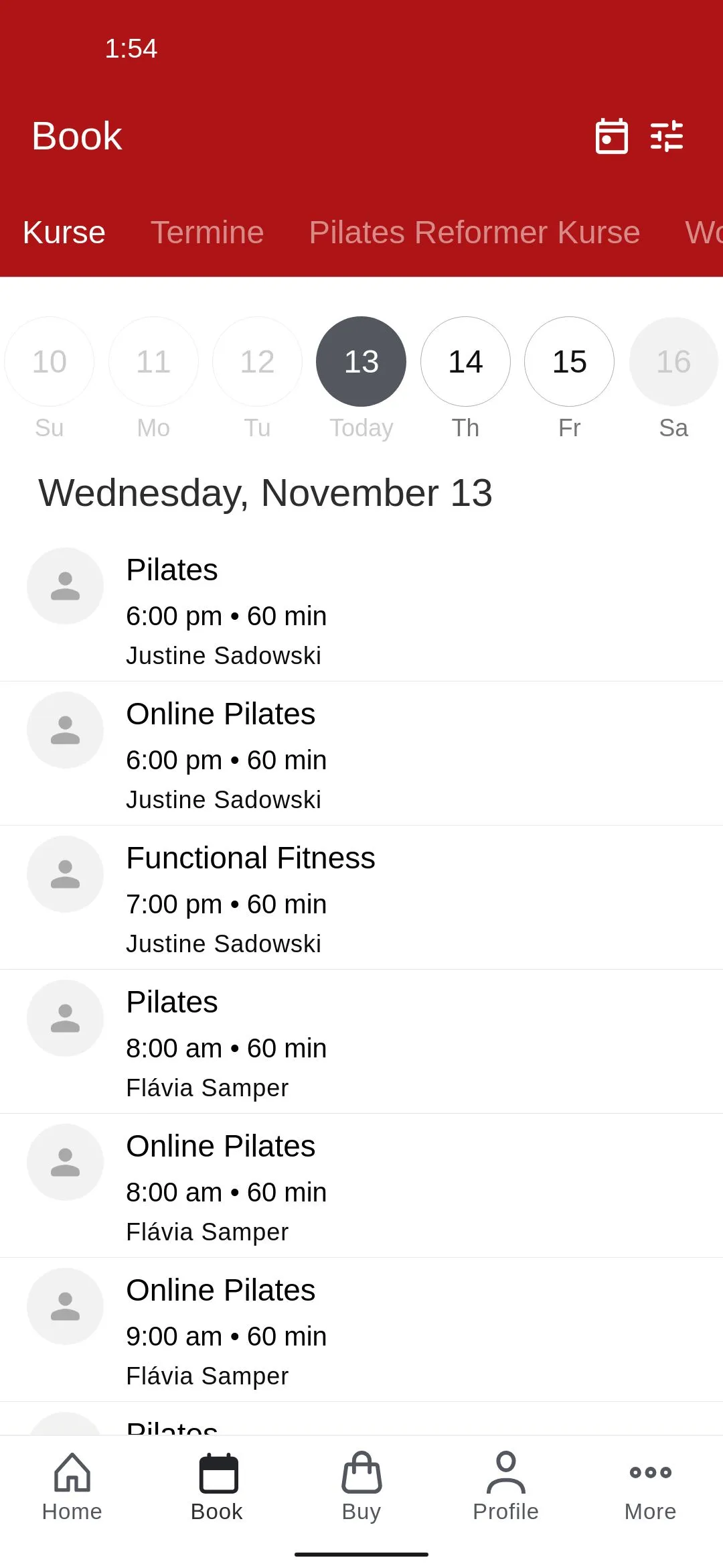 SanoGym Stuttgart | Indus Appstore | Screenshot