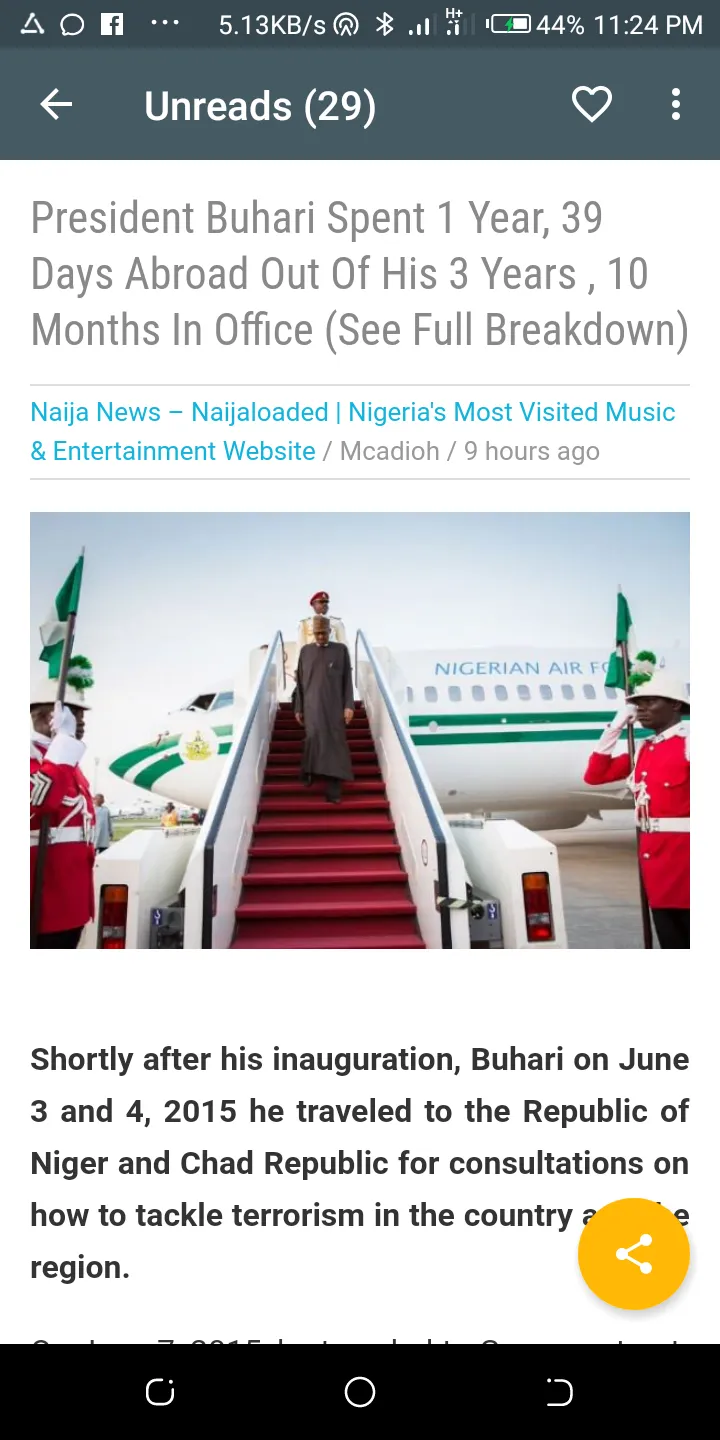 Naija Breaking News | Indus Appstore | Screenshot