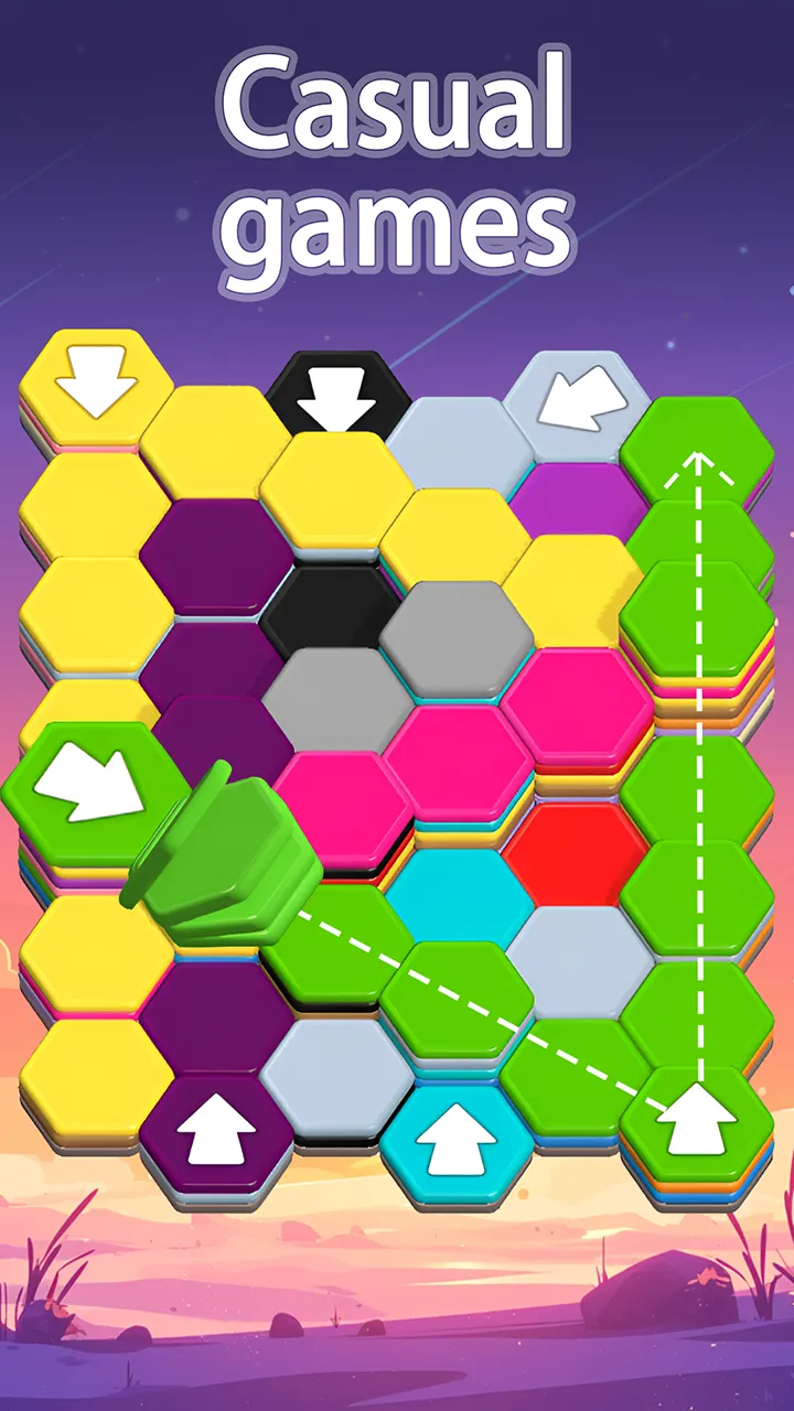 Hexa Tangle | Indus Appstore | Screenshot