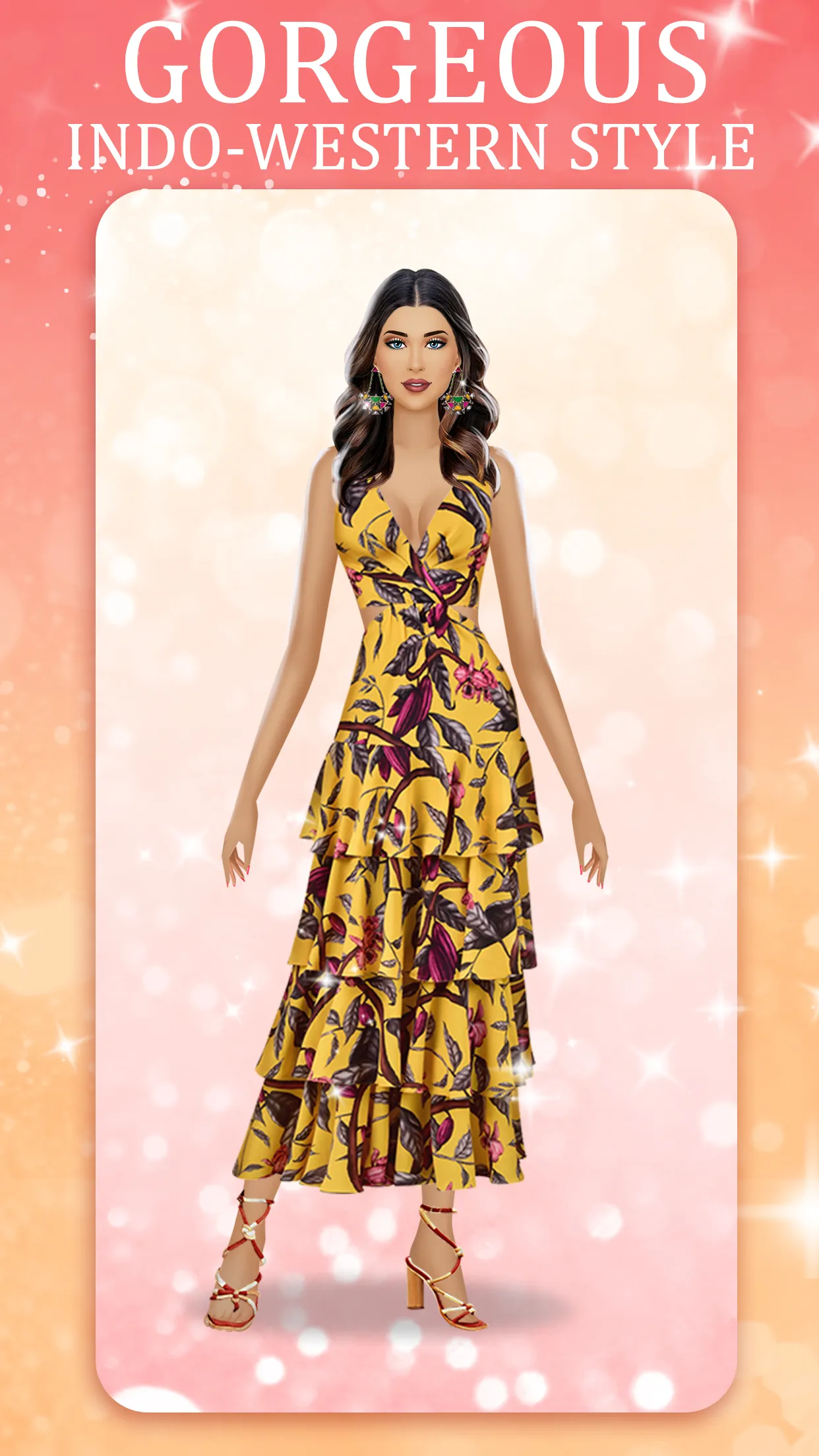 Indian Fashion Dressup Stylist | Indus Appstore | Screenshot