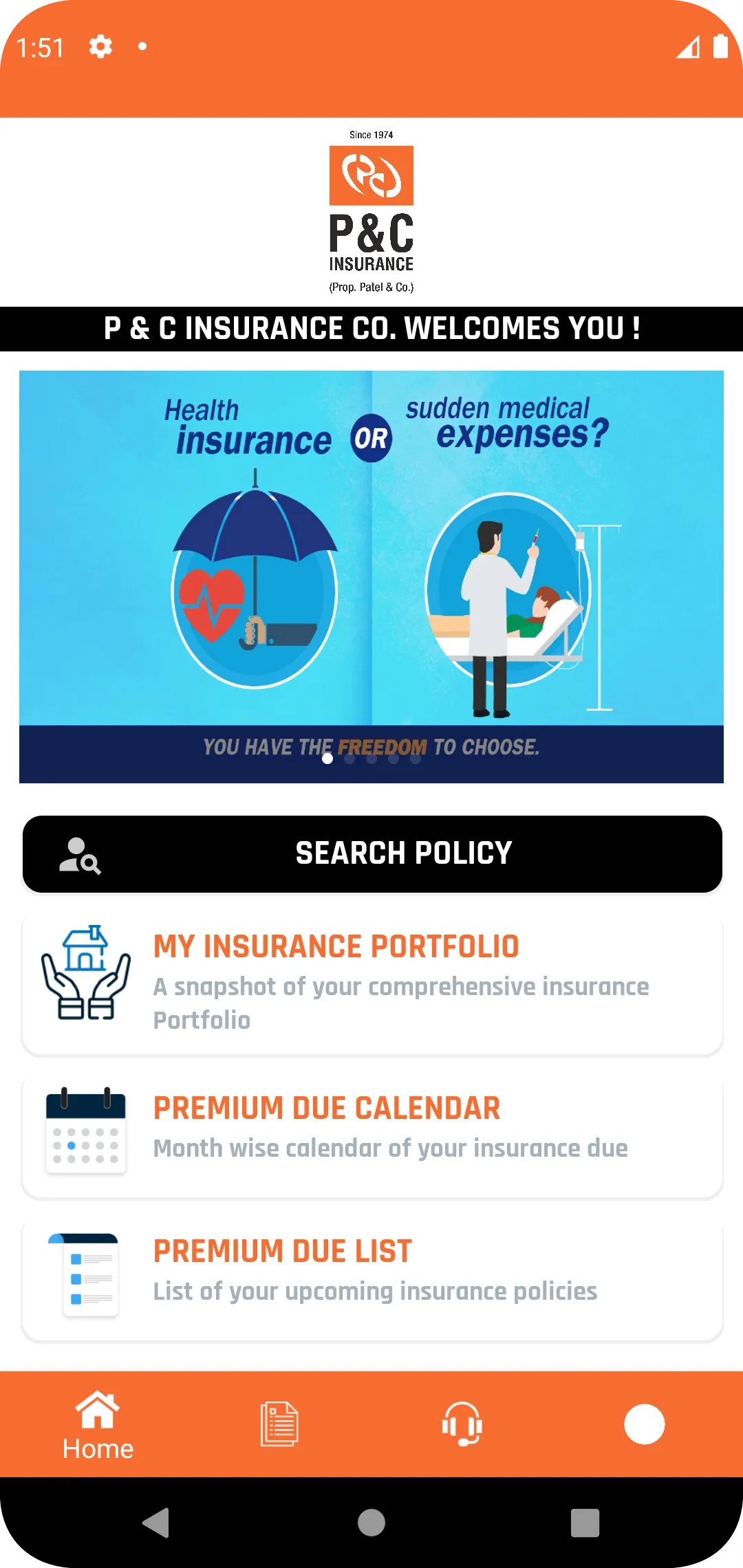 P & C Insurance | Indus Appstore | Screenshot