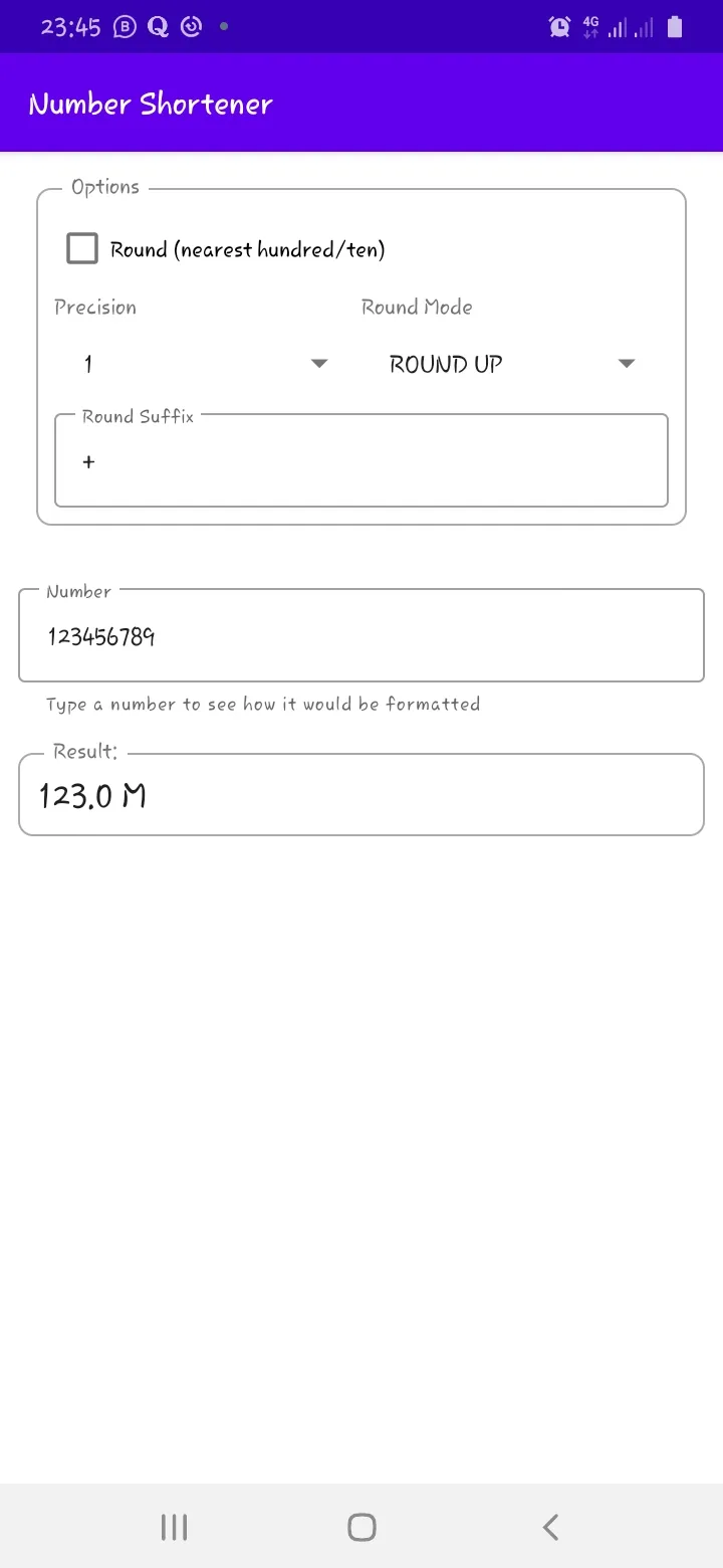 Number Shortener (Library) | Indus Appstore | Screenshot