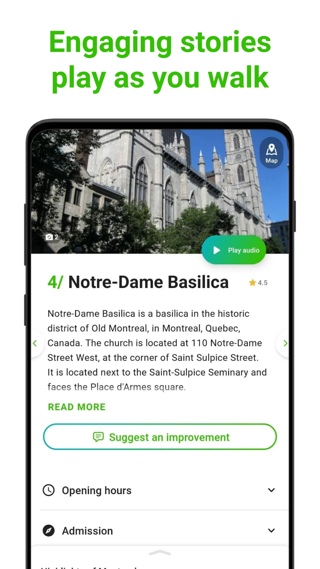 Montreal Tour Guide:SmartGuide | Indus Appstore | Screenshot