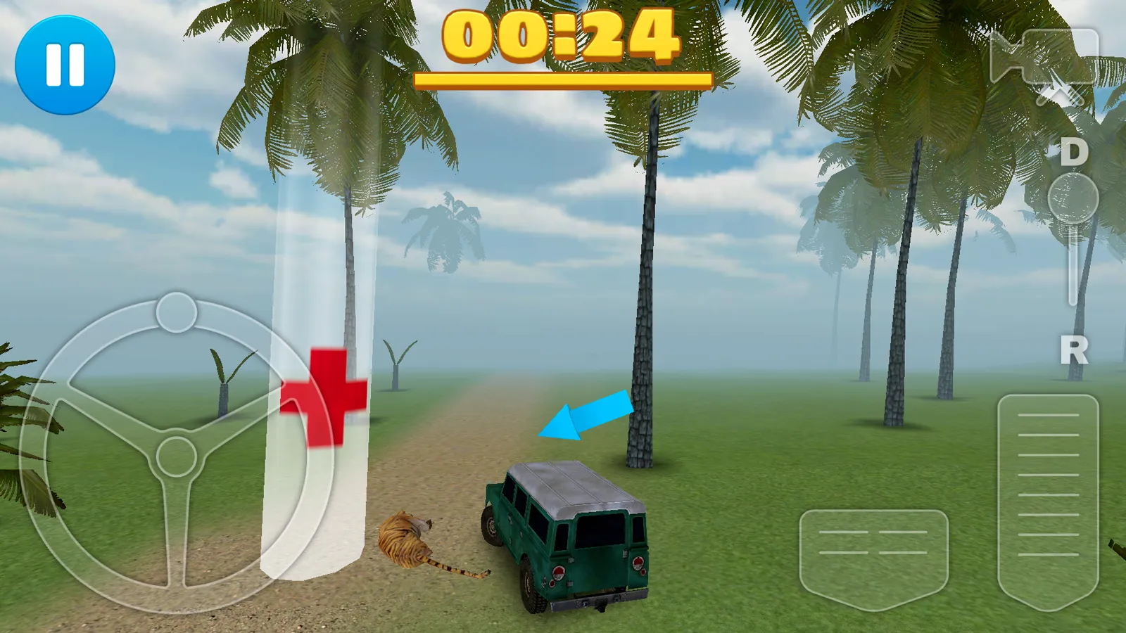 4x4 Tiger Chase | Indus Appstore | Screenshot