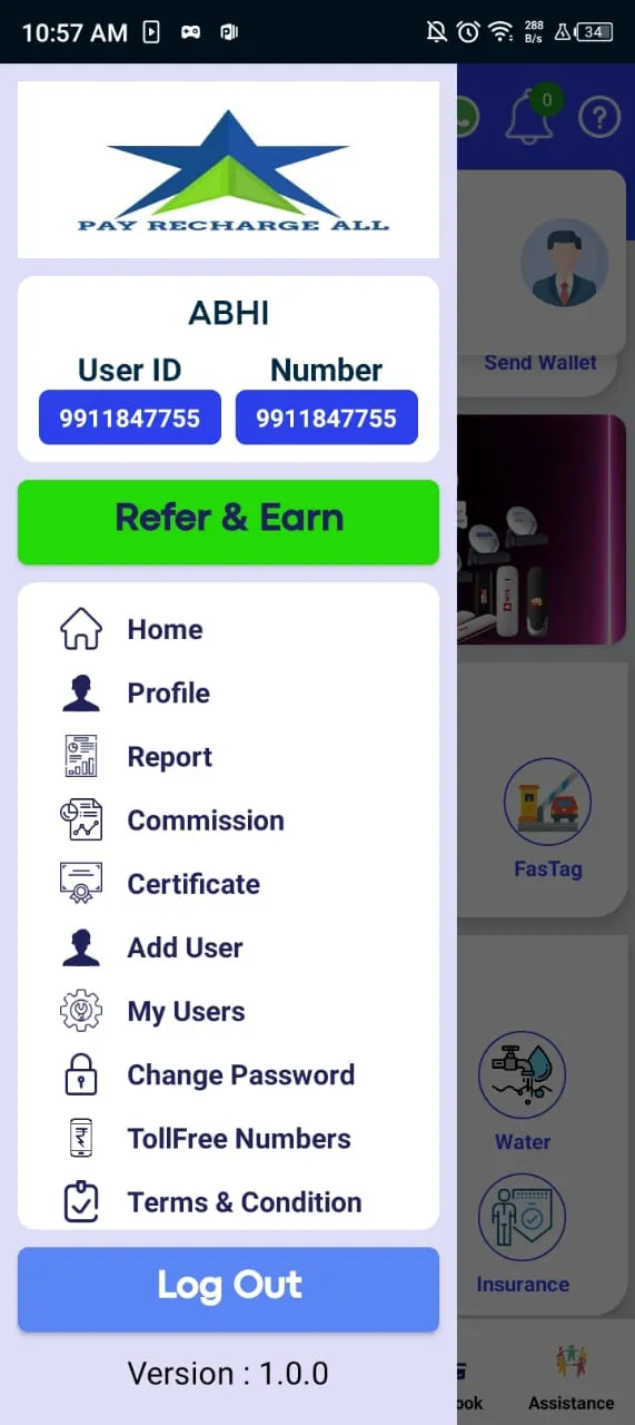 Payrechargeall | Indus Appstore | Screenshot