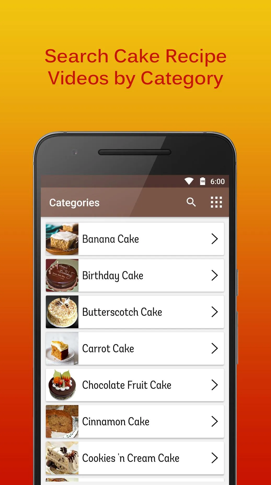 Cake Recipes Videos | Indus Appstore | Screenshot