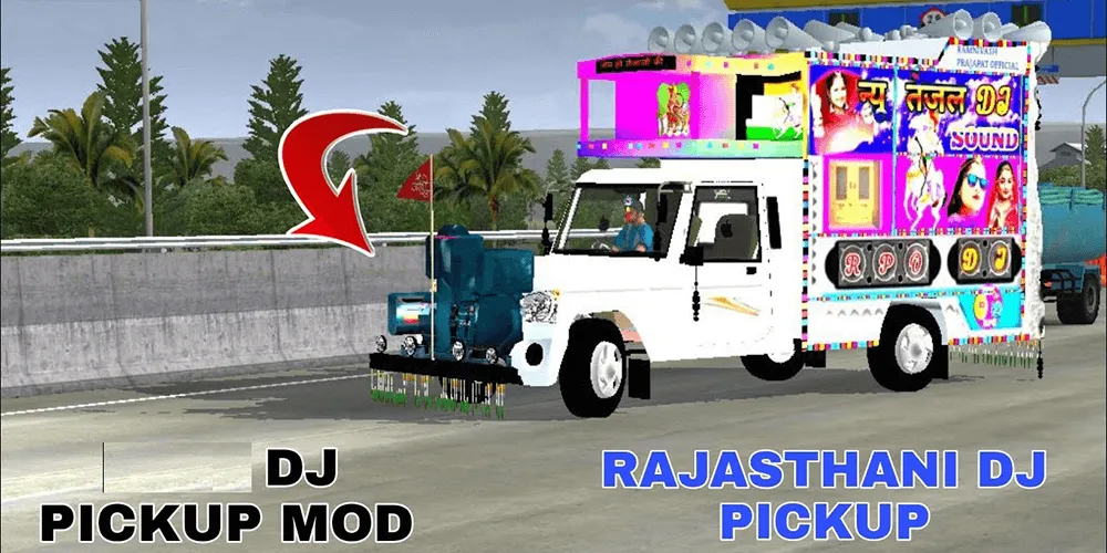 Mod DJ Bussid Car Pickup | Indus Appstore | Screenshot