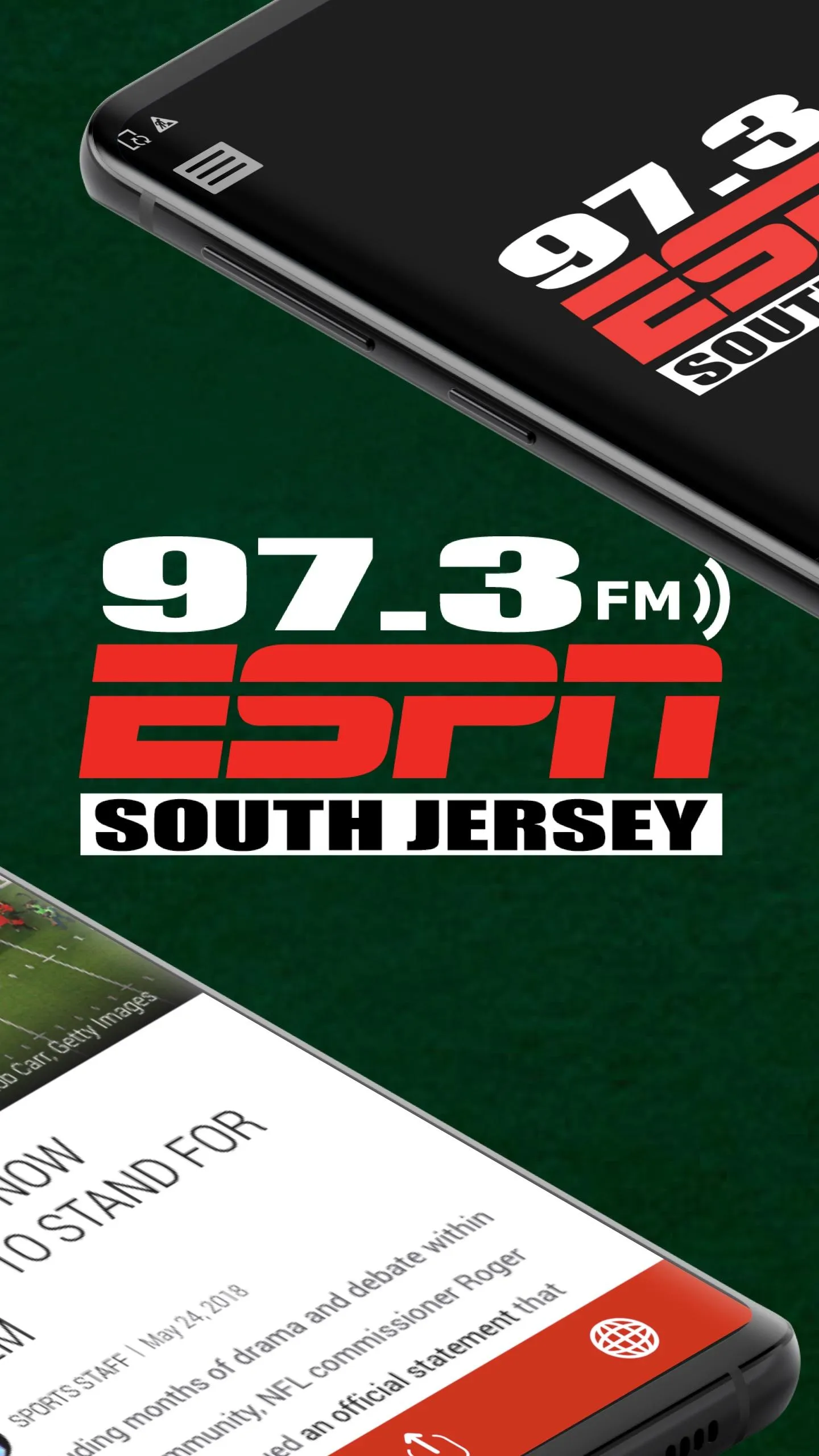 97.3 ESPN (WENJ) | Indus Appstore | Screenshot