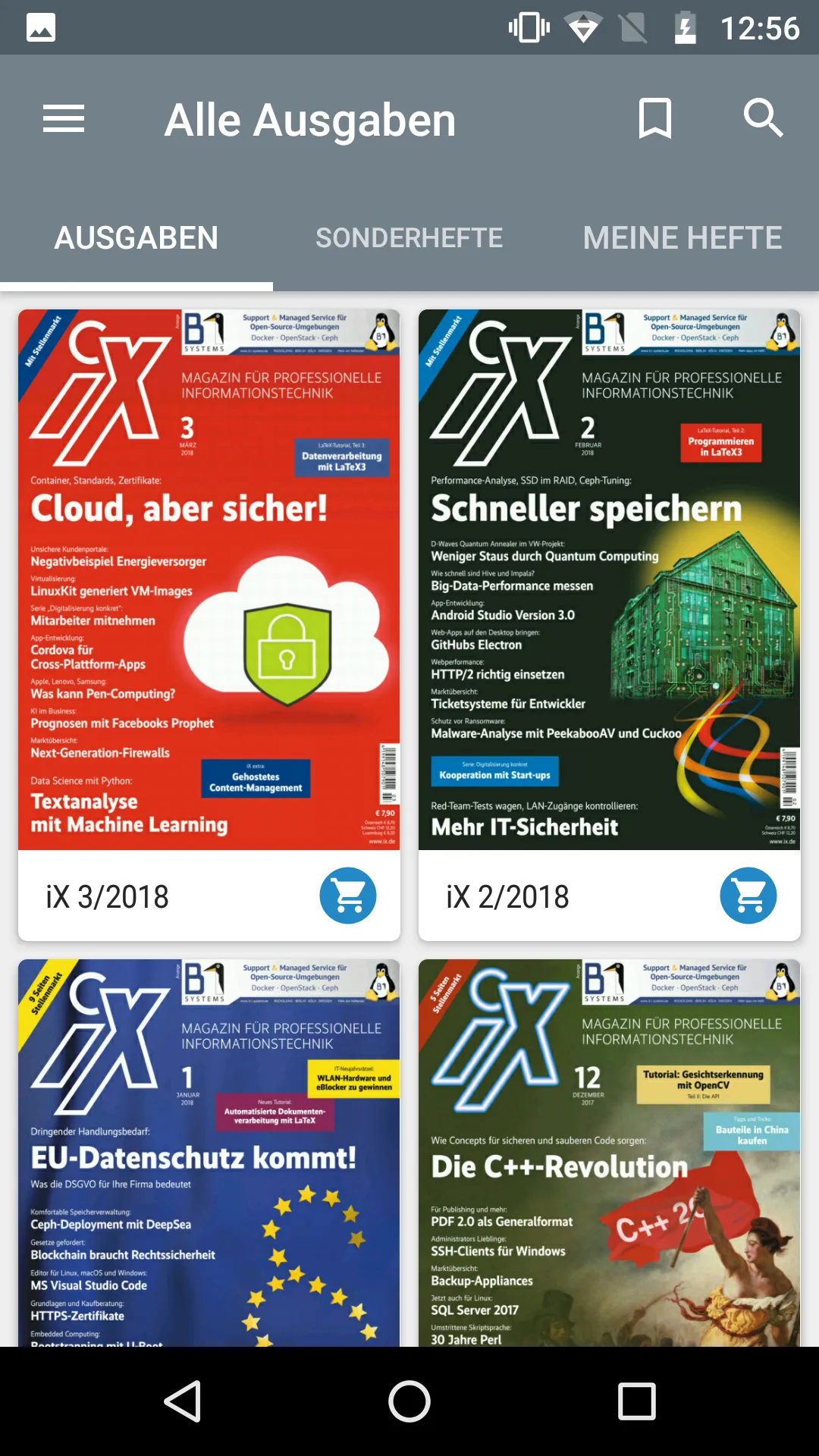 iX Magazin | Indus Appstore | Screenshot