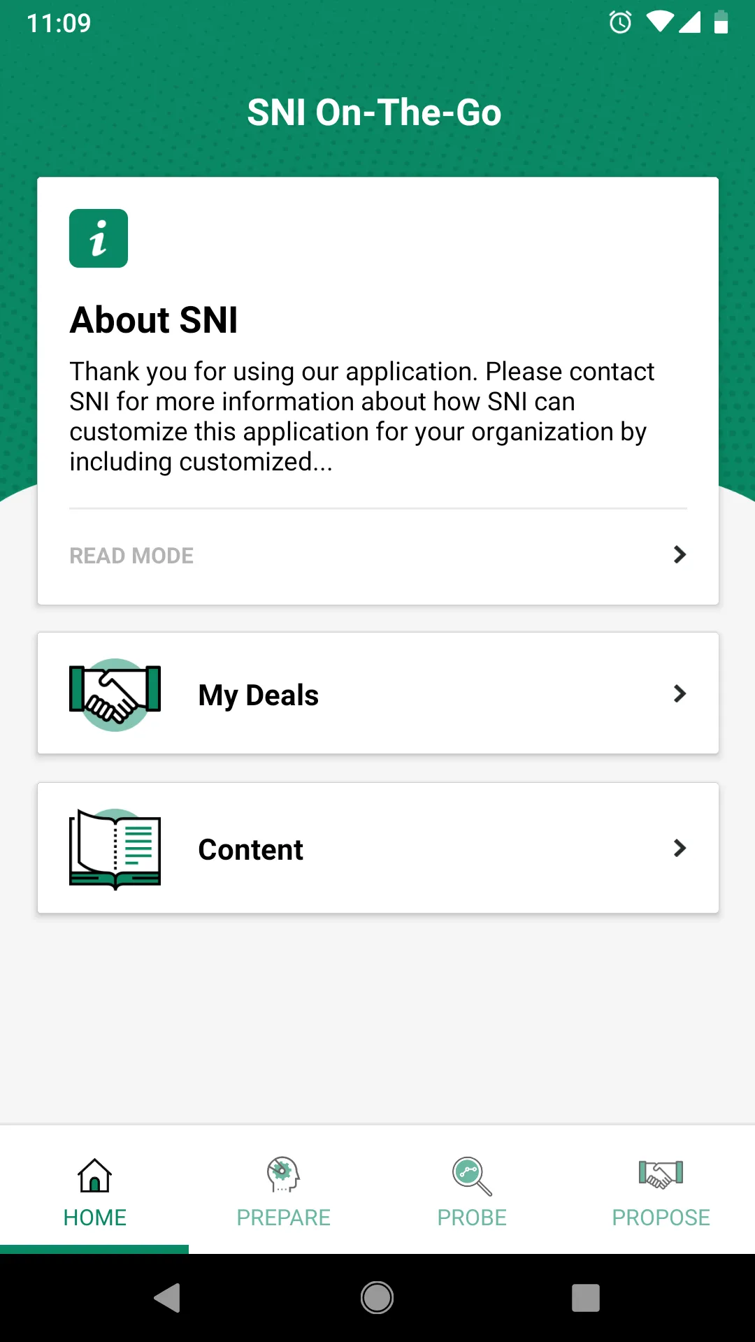 SNI On-The-Go | Indus Appstore | Screenshot