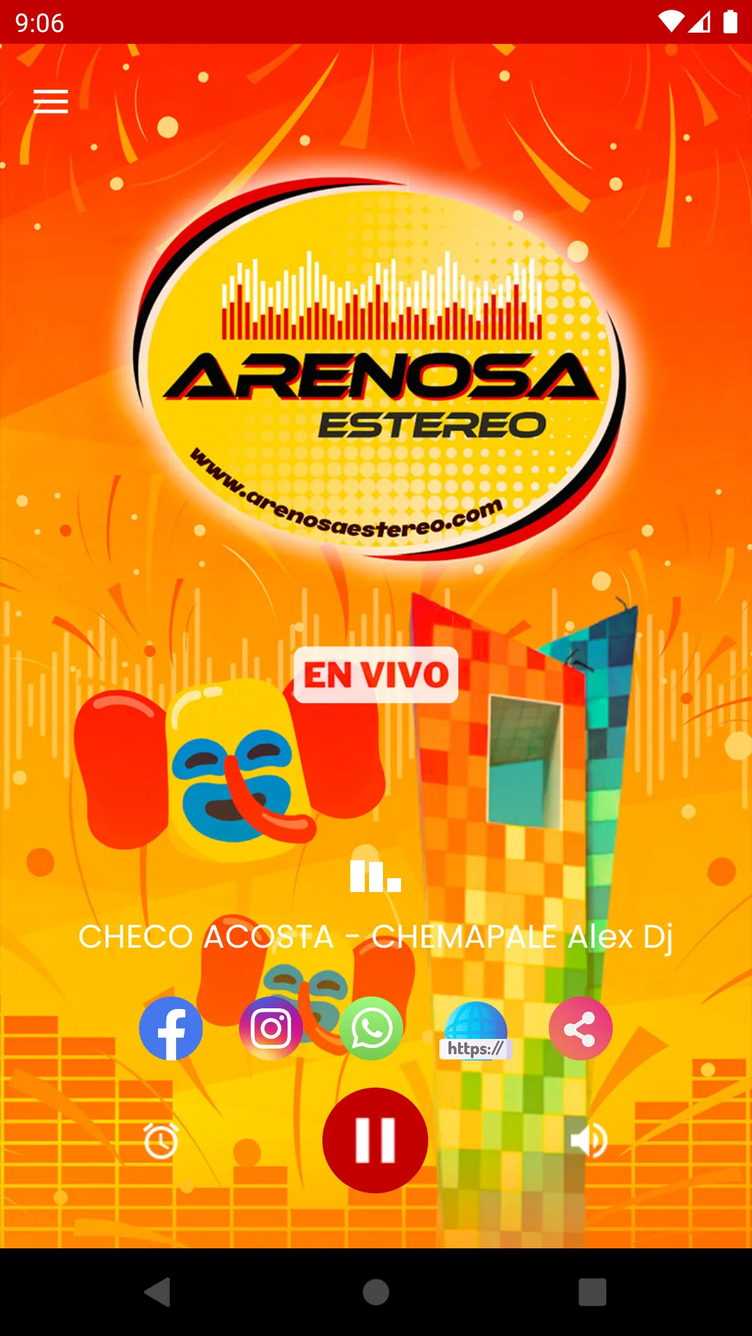 Arenosa Estereo | Indus Appstore | Screenshot