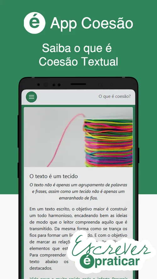 Redação e Coesão - EéP | Indus Appstore | Screenshot