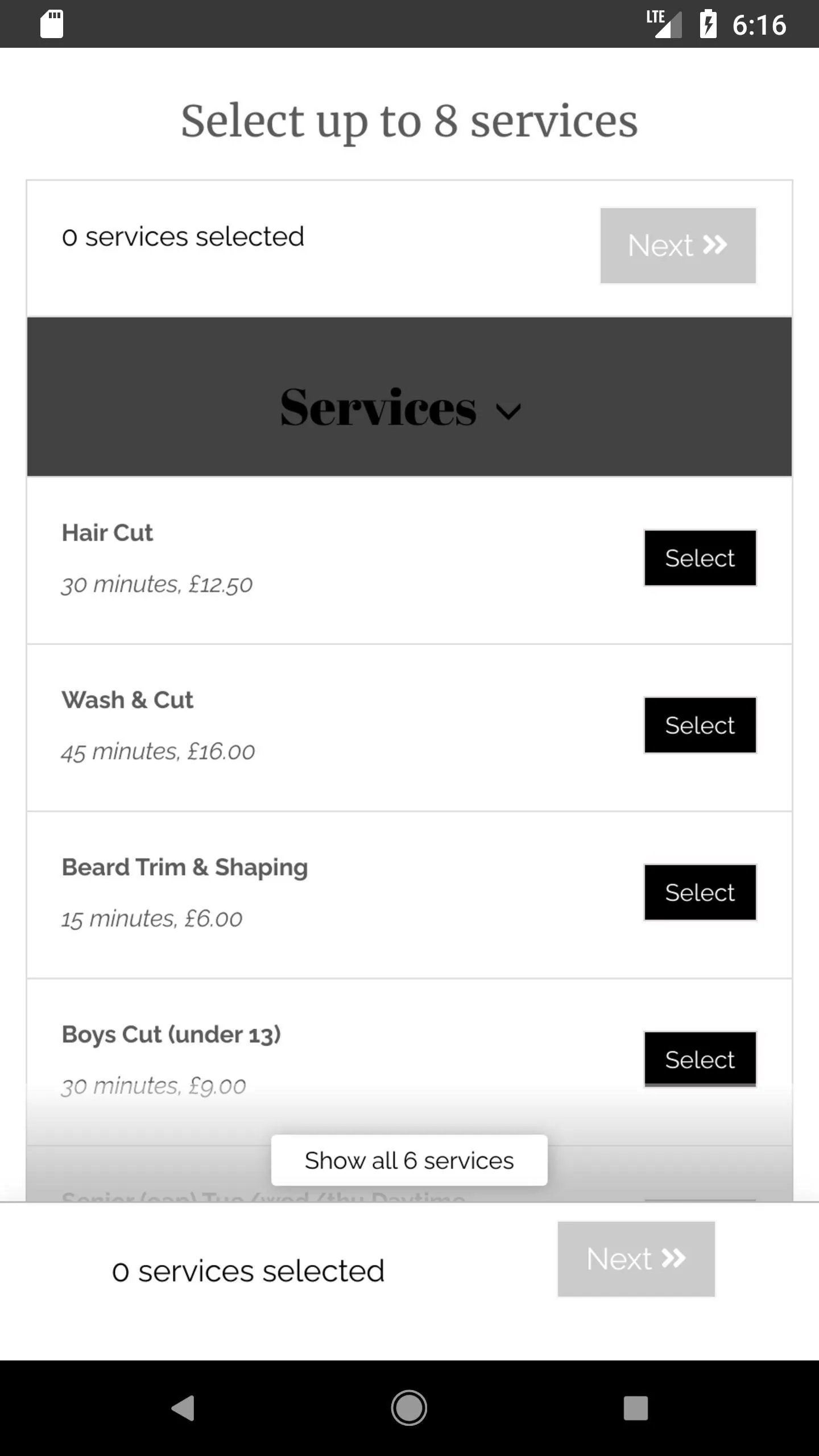 Sweeney's Male Grooming | Indus Appstore | Screenshot