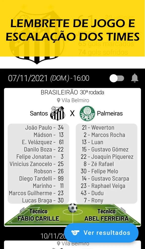 Agenda do Santos | Indus Appstore | Screenshot