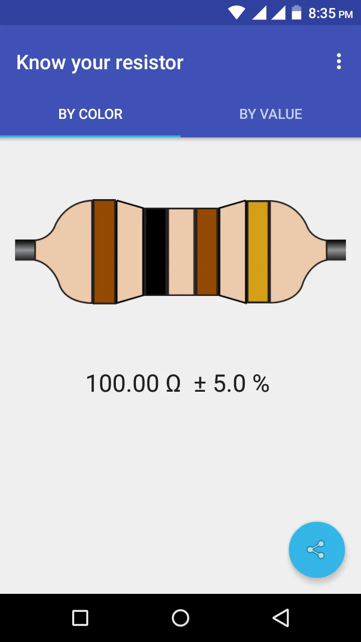 Know your resistor - Resistanc | Indus Appstore | Screenshot