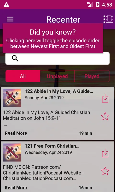 Recenter with Christ - Christi | Indus Appstore | Screenshot