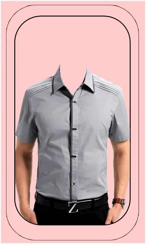 Men Shirt Photo Suits | Indus Appstore | Screenshot