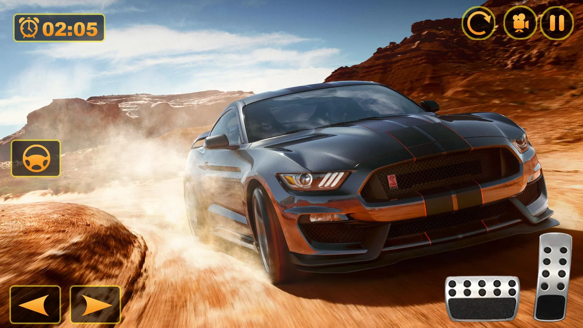 Mustang GT 350r Stunts & Drift | Indus Appstore | Screenshot