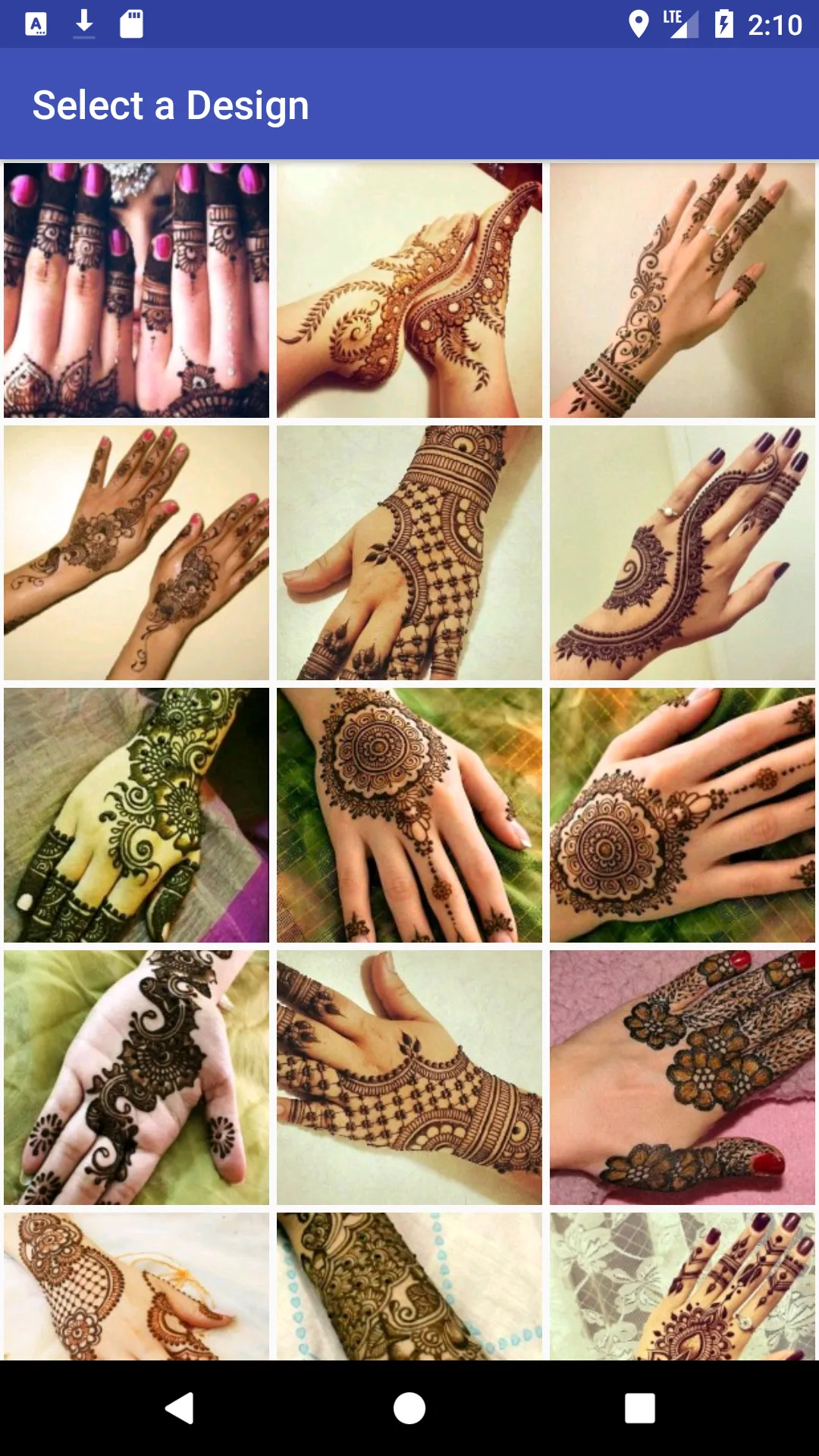 Mehndi Designs Offline | Indus Appstore | Screenshot