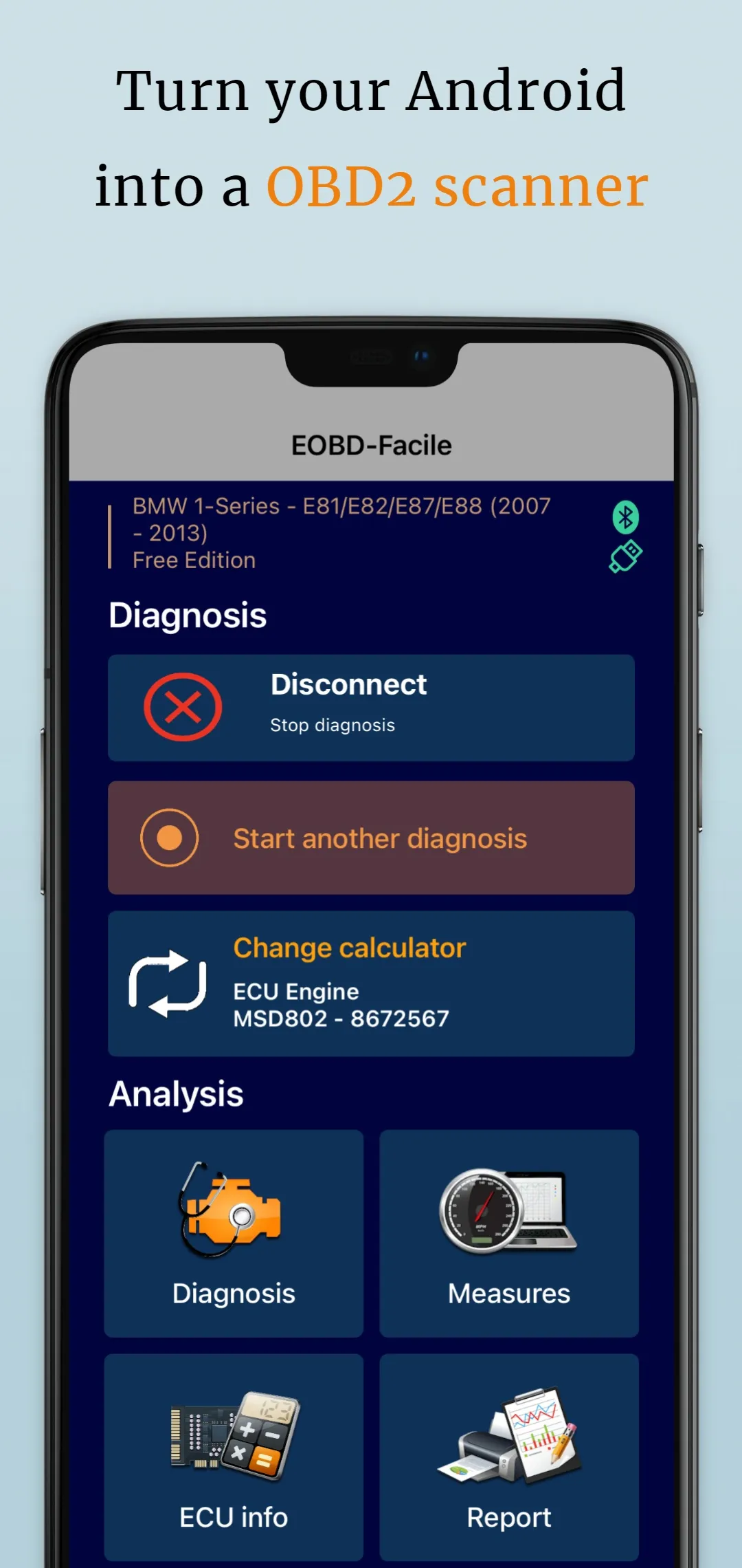 EOBD Facile: OBD 2 Car Scanner | Indus Appstore | Screenshot