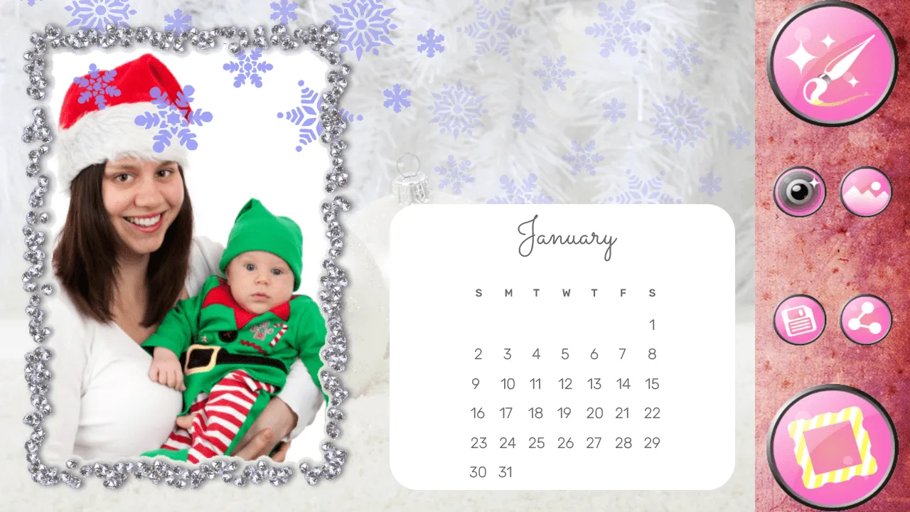 Calendar Photo Frames 2024 | Indus Appstore | Screenshot