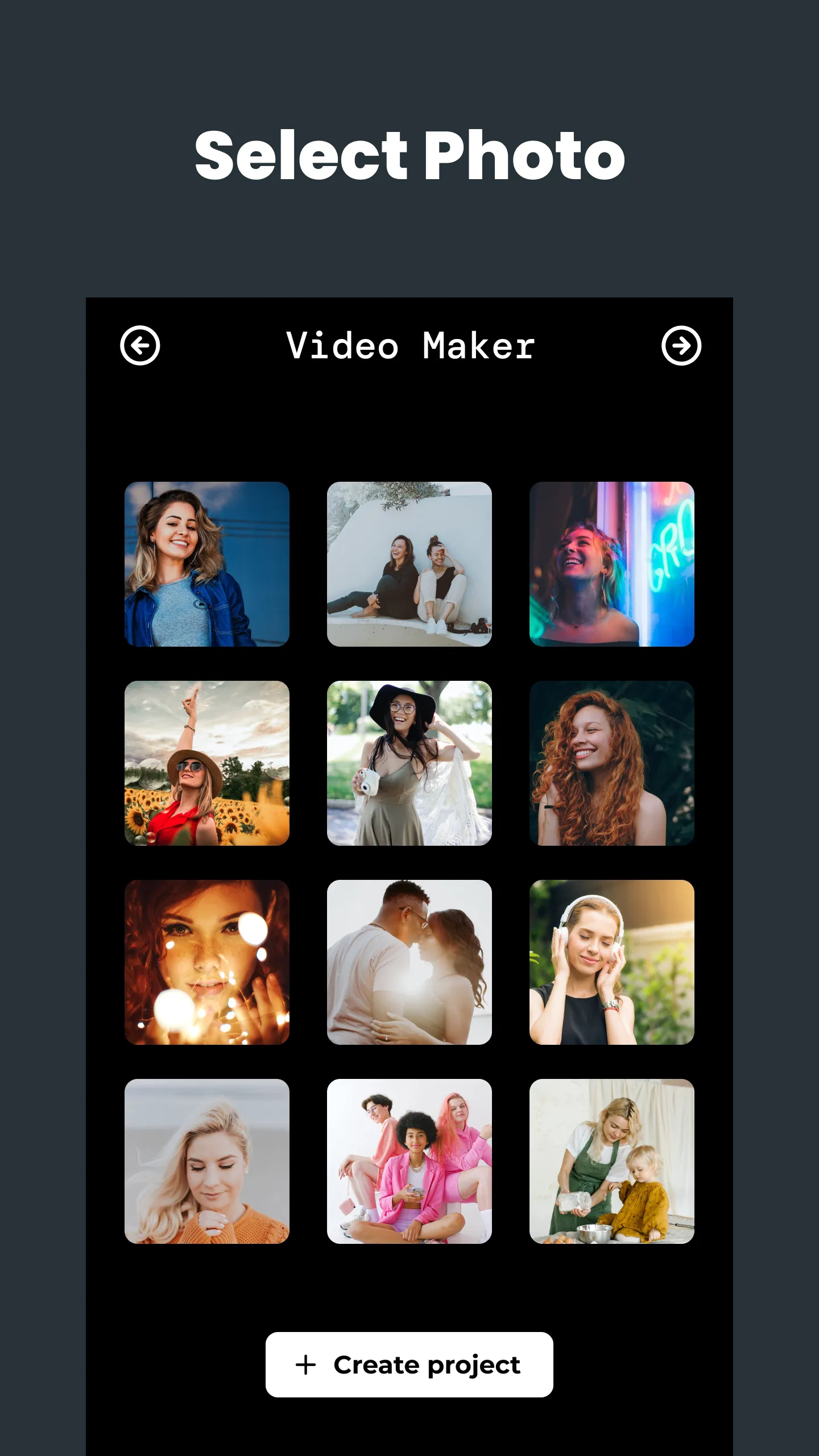 Photo Video Maker With Music | Indus Appstore | Screenshot