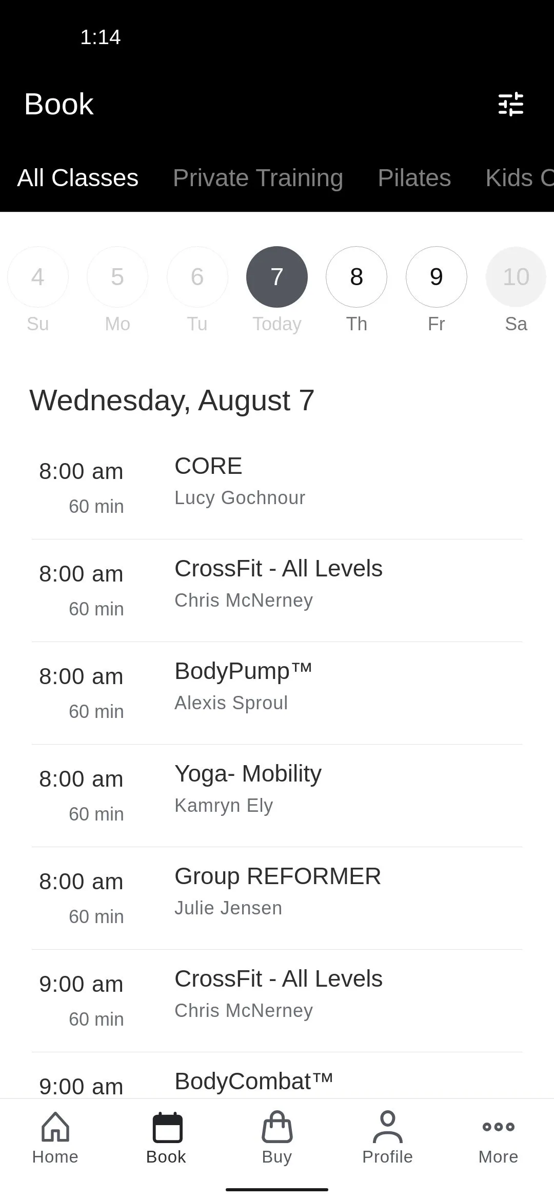 Xcel Fitness | Indus Appstore | Screenshot