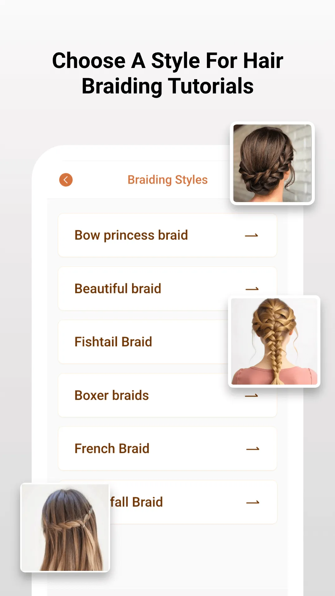 Girl beauty hairstyle - braid | Indus Appstore | Screenshot