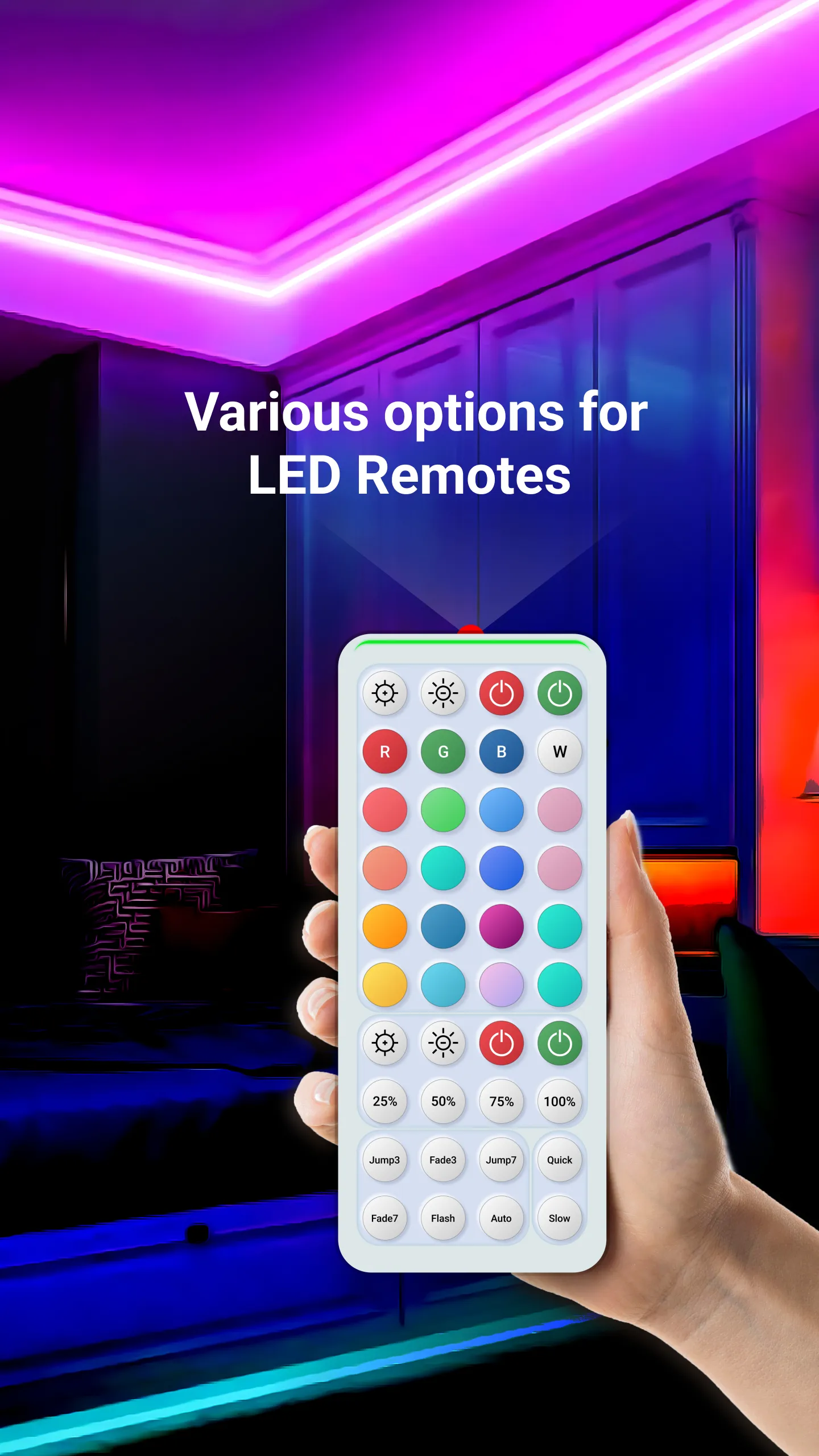 LED RGB Stripe Remote | Indus Appstore | Screenshot