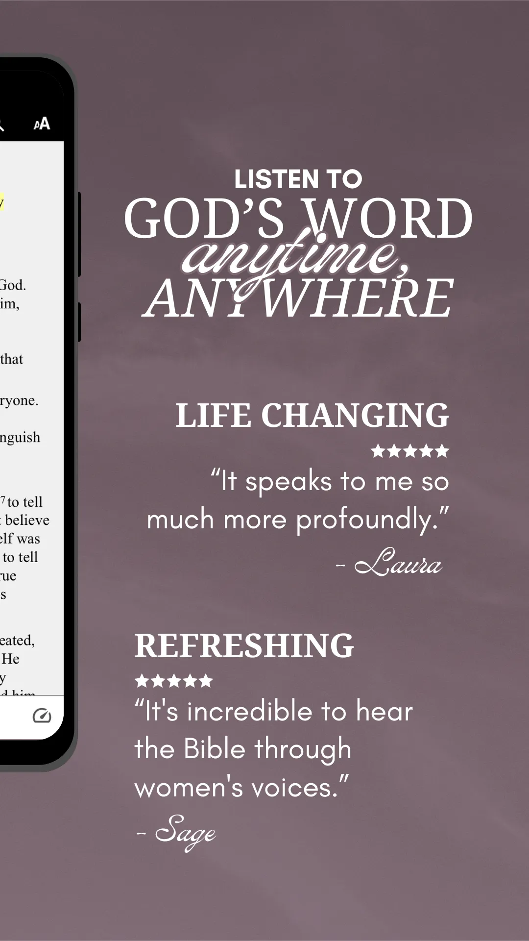 her.BIBLE Women's Audio Bible | Indus Appstore | Screenshot