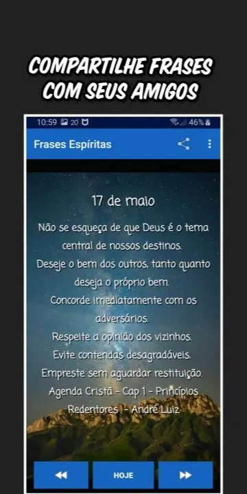 Frases Espíritas | Indus Appstore | Screenshot