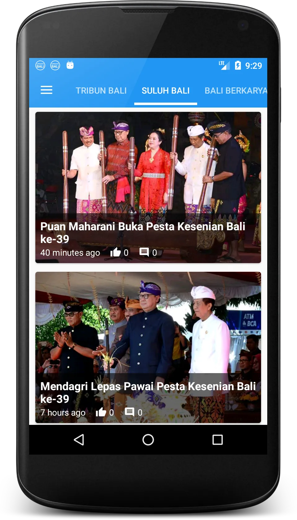 Bali Update - Berita Bali | Indus Appstore | Screenshot