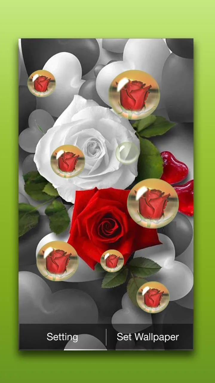 3D Rose Live Wallpaper | Indus Appstore | Screenshot