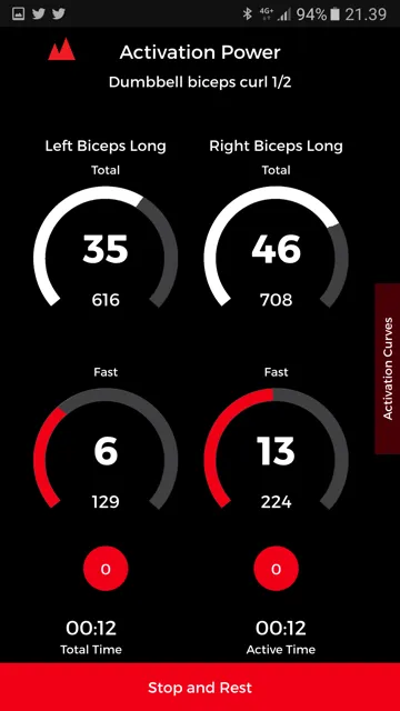 Mpower Muscle Monitor | Indus Appstore | Screenshot