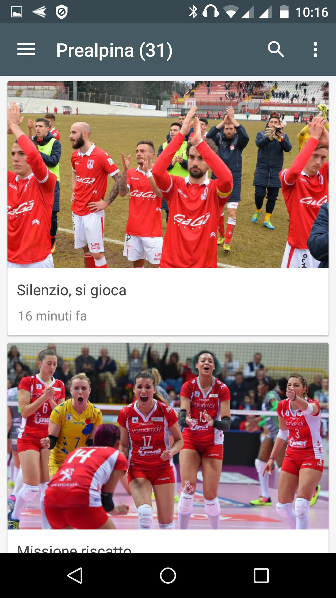 Busto Arsizio notizie locali | Indus Appstore | Screenshot