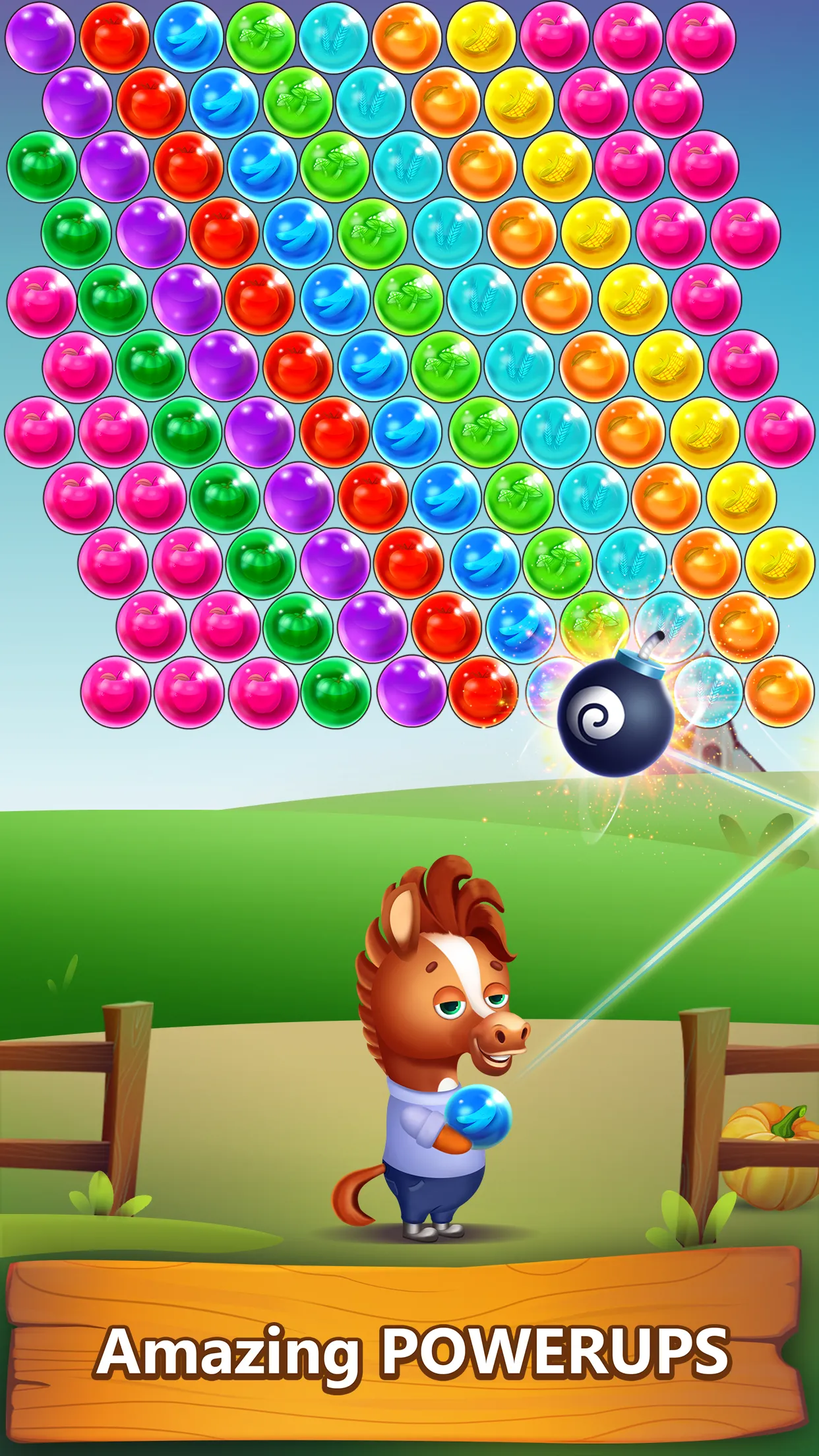 Farm Pop : Bubble Shooter 2025 | Indus Appstore | Screenshot