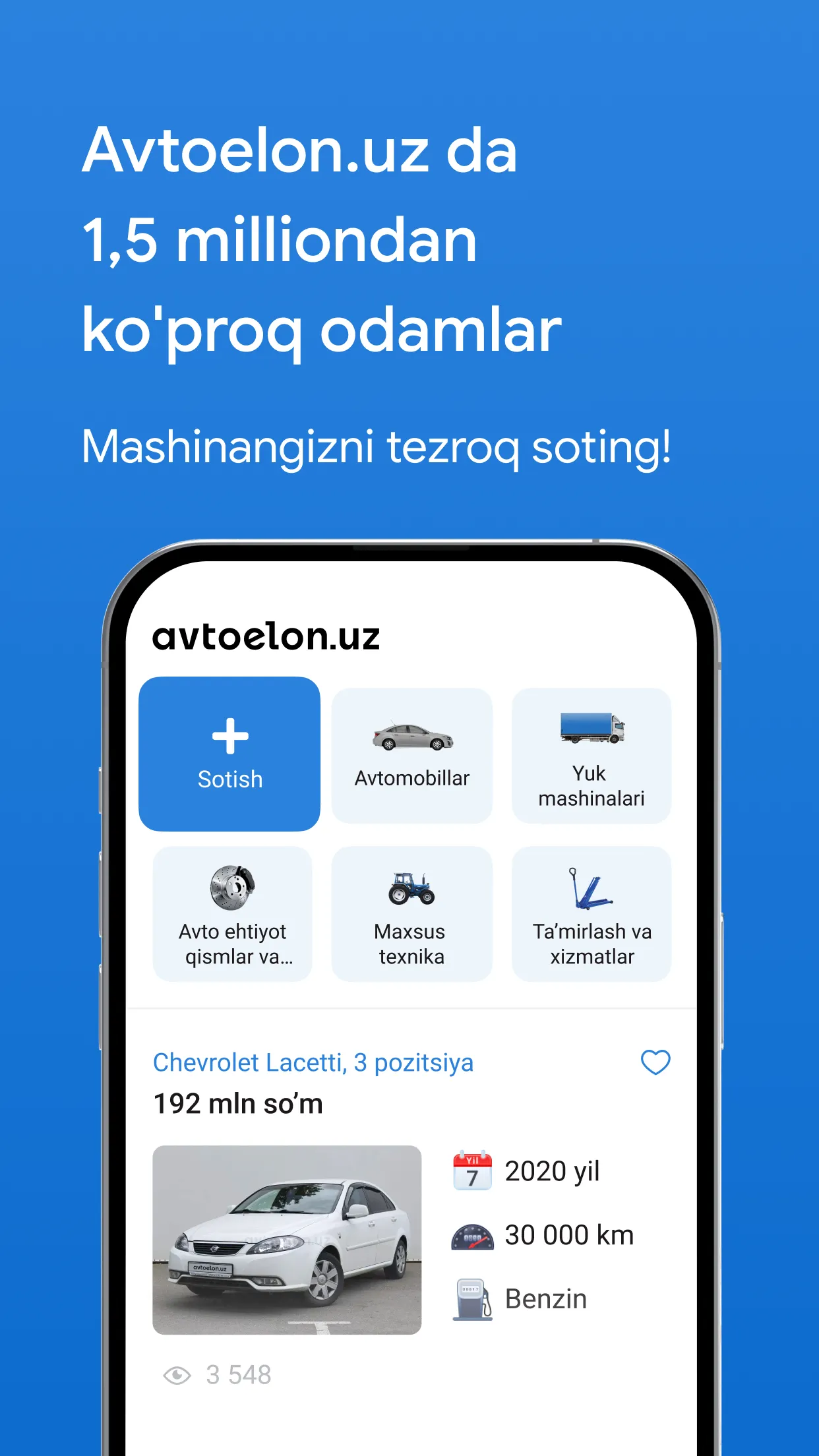 Avtoelon.uz - авто объявления | Indus Appstore | Screenshot